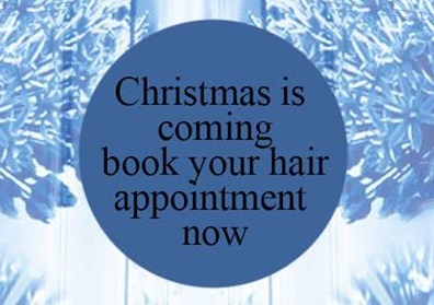 Christmas Hair & Beauty Appointments in Paisley