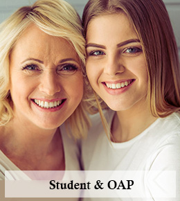 Students & OAPs Discounts Students & OAPs Discounts