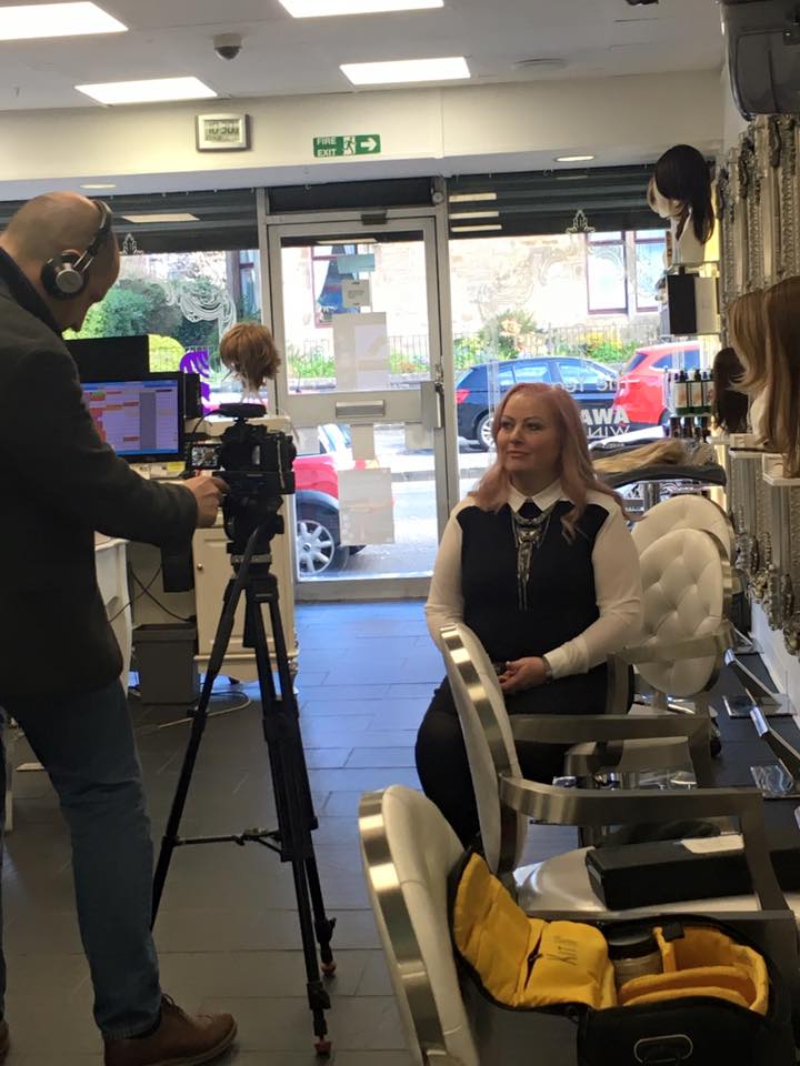 ‘Hair Loss Hairdressers’ – My Hair Guru Featured on STV News’ Live at Five