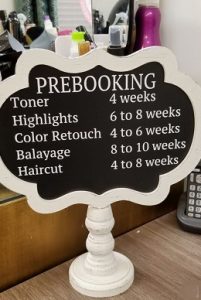 My Hair Guru Paisley Hair Colour Rebooking Times