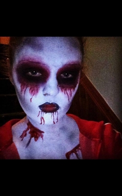 Halloween Hair & Makeup at My Hair Guru Salon in Paisley