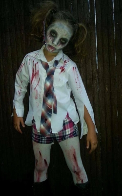 Halloween Hair & Makeup at My Hair Guru Salon in Paisley