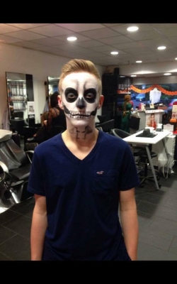 Halloween Hair & Makeup at My Hair Guru Salon in Paisley