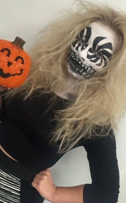 Halloween Hair & Makeup at My Hair Guru Salon in Paisley
