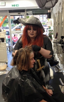 Halloween Hair & Makeup at My Hair Guru Salon in Paisley