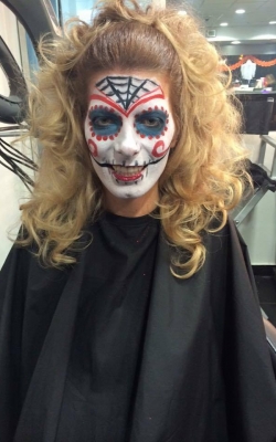 Halloween Hair & Makeup at My Hair Guru Salon in Paisley
