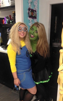 Halloween Hair & Makeup at My Hair Guru Salon in Paisley